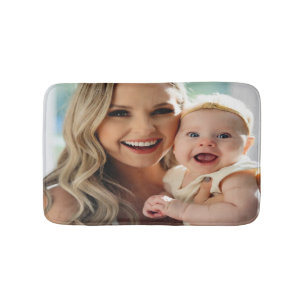Add Baby Photo Personalize Customize Bath Mat
