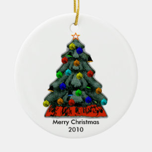 Add Baby Picture - Baby's First Christmas Ceramic Tree Decoration