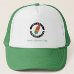 Add Brand Logo Business Staff Employee Trucker Hat<br><div class="desc">Add your brand logo and custom text to this trucker hat that's perfect for creating brand awareness or as an advertising medium. Available in other colours and sizes. No minimum order quantity and no setup fee.</div>
