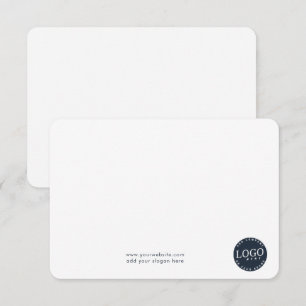 Add Business Logo and Company Office Staff Card