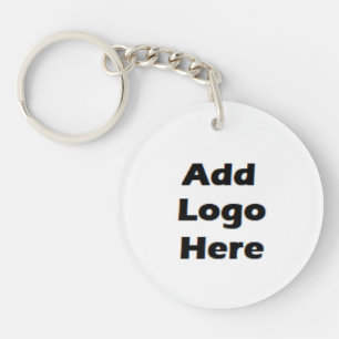 Add Business Logo and Information on Back of Key Ring
