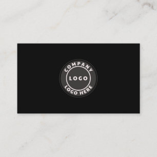 Add Business Logo and QR Code Social Media Enclosure Card