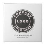 Add Business Logo and Website Company Promotional Tile<br><div class="desc">Elevate your business's aesthetic with our custom decorative wall tile. Showcase your brand identity by proudly displaying your logo, precisely reproduced in any shape imaginable. Personalise it further with your business name, a captivating slogan, or your website URL. This isn't just a tile; it's a statement piece that transforms your...</div>