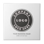 Add Business Logo and Website Company Promotional Tile<br><div class="desc">Elevate your business's aesthetic with our custom decorative wall tile. Showcase your brand identity by proudly displaying your logo, precisely reproduced in any shape imaginable. Personalise it further with your business name, a captivating slogan, or your website URL. This isn't just a tile; it's a statement piece that transforms your...</div>