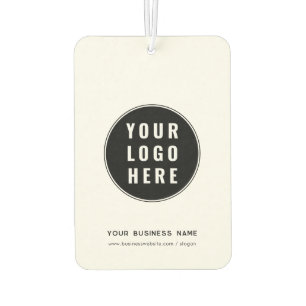Add Business Logo and Website Custom Company Car Air Freshener