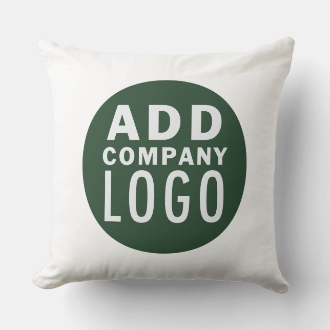 Add Business Logo Branded Corporate Showroom Decor Cushion (Front)