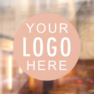 Add Business Logo Company Showroom Window Cling