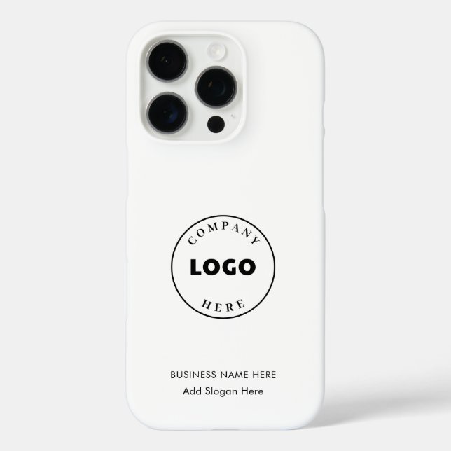 Add Business Logo Corporate Employees Case-Mate iPhone Case (Back)