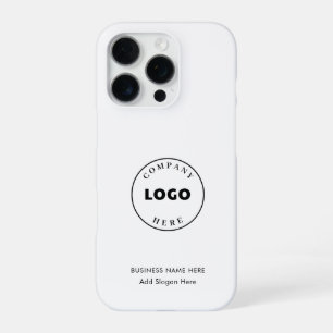 Add Business Logo Corporate Employees iPhone 16 Pro Case