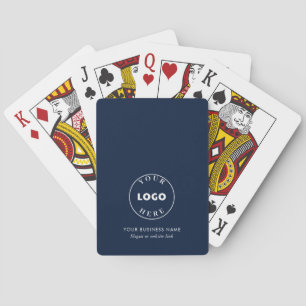 Add Business Logo Corporate Events Playing Cards