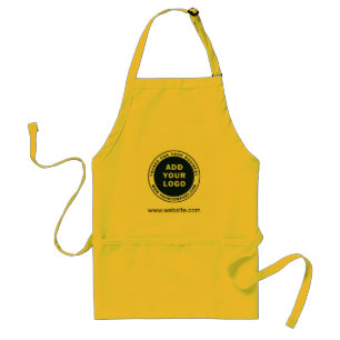 Add Business Logo Custom Company Employee Standard Apron