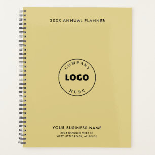 Add Business Logo Elegant Modern Employees 2024  Planner