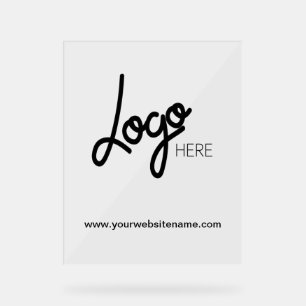 Add Business Logo Professional Acrylic Sign