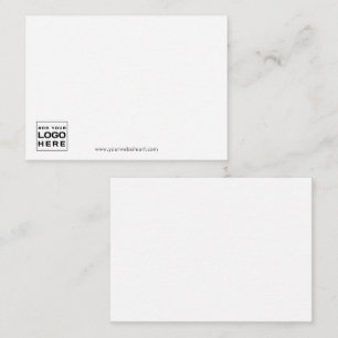 Add Business Logo Simple Modern Corporate Card