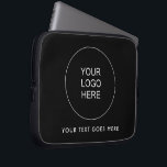 Add Business Logo Text Template Create Your Own Laptop Sleeve<br><div class="desc">Create Your Own Image Photo Picture Business Company Logo Add Text Elegant Modern Template Neoprene 10 inch Laptop Sleeve.</div>