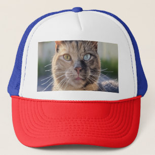 Add Cat Photo Customise Trucker Hat