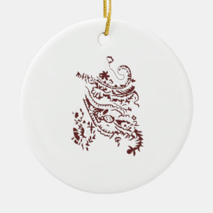 Add Charm to Your Tree with Cheerful Keepsake Ceramic Tree Decoration