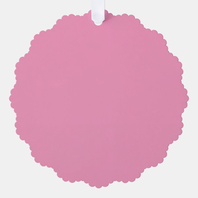 Add Charm to Your Tree with Cheerful Keepsake Decoration Card (Front)