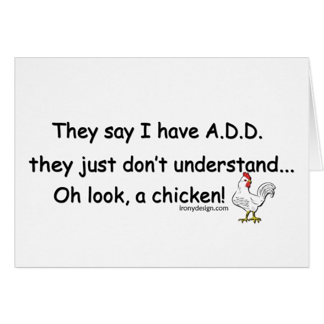 ADD Chicken Humour (Front Horizontal)