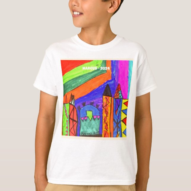 Add Childs Artwork T-Shirt (Front)