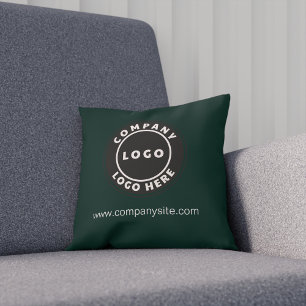 Add Company Logo Business Showroom Decor Cushion