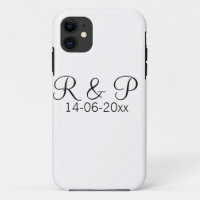 Add couple name monogram add date year wedding rom