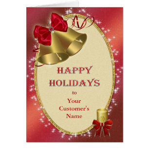 Add customers name to Corporate Christmas