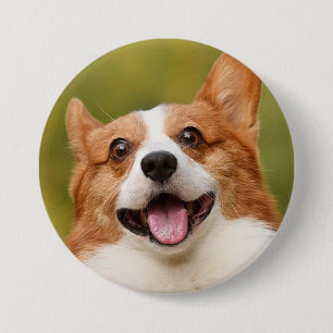 Add Dog Photo Personalised Customised 7.5 Cm Round Badge