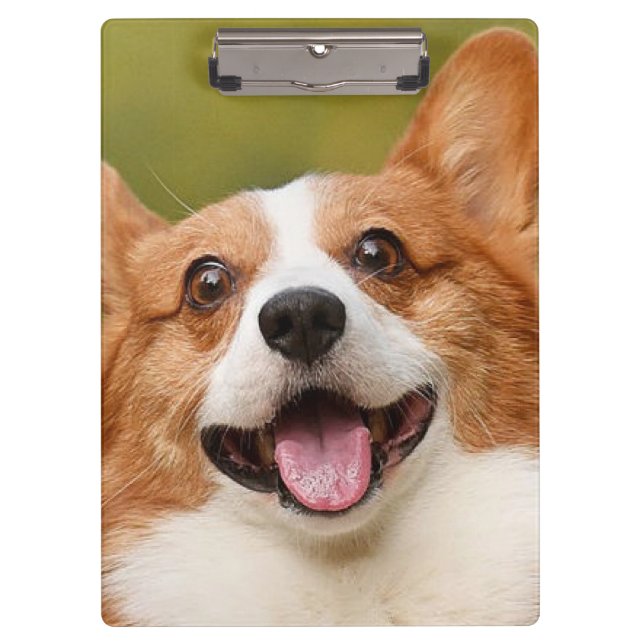 Add Dog Photo Personalised Customised Clipboard (Front)