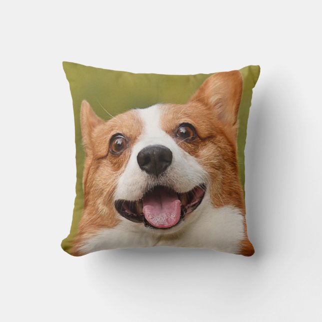 Add Dog Photo Personalised Customised Cushion (Front)
