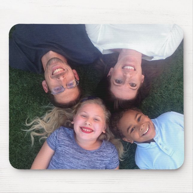 Add Family Picture to Personalise Your Mouse Pad (Front)