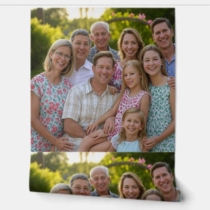 Add Family Reunion Photo Customise Wallpaper