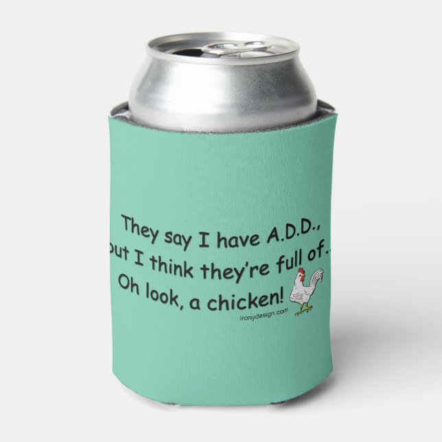 ADD Full of Chickens Can Cooler (Can Front)