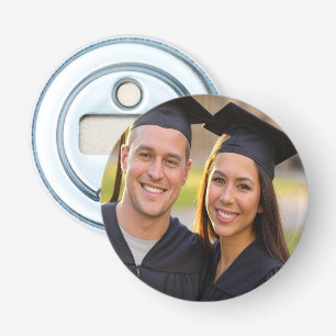 Add Graduation Photo Customise Bottle Opener