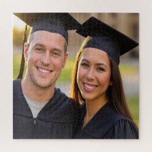 Add Graduation Photo Customise Jigsaw Puzzle