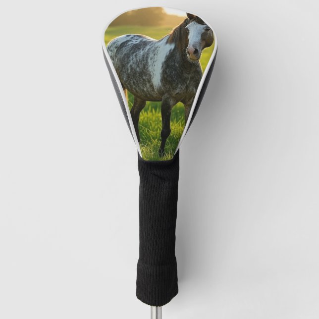 Add Horse Photo Customise Golf Head Cover (Front)
