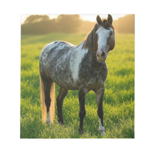 Add Horse Photo Customise Notepad