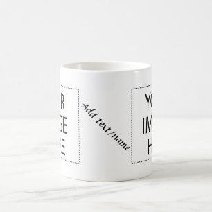 Add image and/or text to products coffee mug