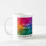 Add Image Photo Business Logo Text Name Template Coffee Mug<br><div class="desc">Add Image Photo Business Logo Text Template Name Elegant Trendy Classic Coffee Mug.</div>