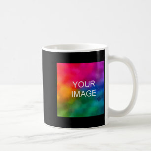 Add Image Photo Template Mens Double Sided Basic  Coffee Mug
