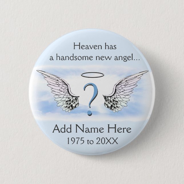 Add Initial or Photo | Memorabilia 6 Cm Round Badge (Front)