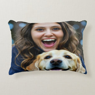 Add Labrador Retriever Photo Personalise Decorative Cushion