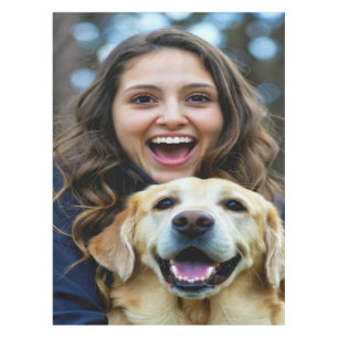 Add Labrador Retriever Photo Personalise Tablecloth