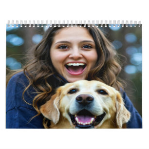 Add Labrador Retriever Photo Personalize Calendar