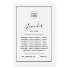 Add Logo Border Ingredients List Product Label