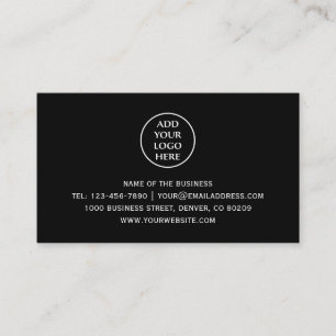 Add Logo Corporate Professional Business Company Appointment Card