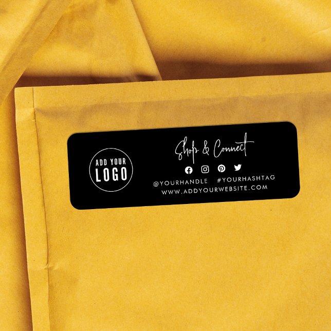 Add Logo Modern Script Shop Connect Custom Colour (Creator Uploaded)