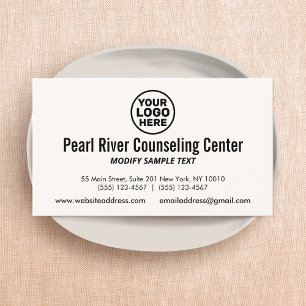 Add Logo Professional  Business Card