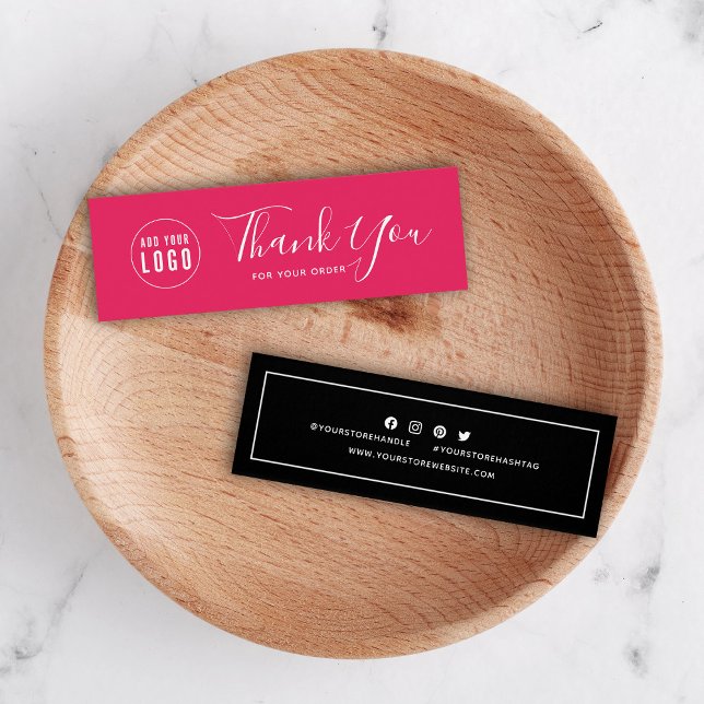 Add Logo Social Media Thank You Editable Colour (Creator Uploaded)