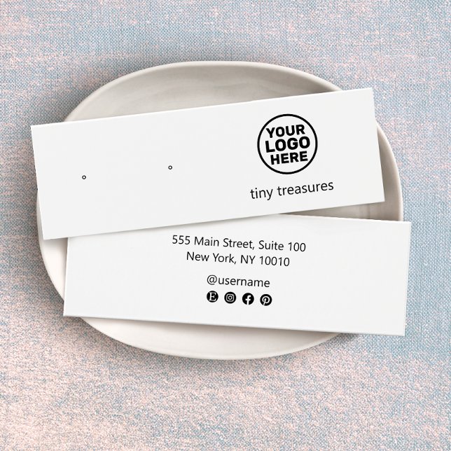 Add Logo Stud Earring  Display Card (Creator Uploaded)